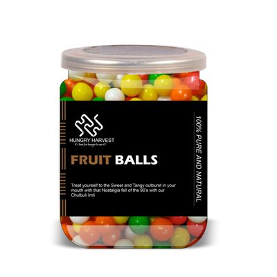 HUNGARY HARVEST Fruit Balls 300 Gram Airtight Container