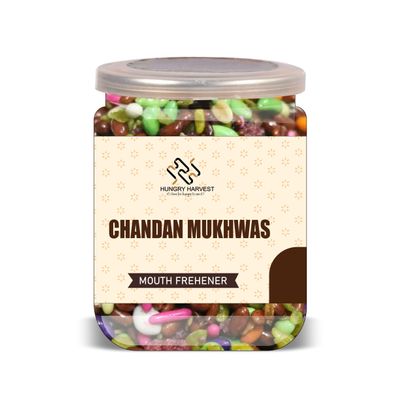 HUNGARY HARVEST Chandan Mukhwas 300 Gram Airtight Container