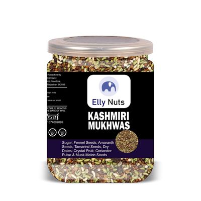 ELLY NUTS Kashmiri Mukhwas 300 Gram Airtight Container