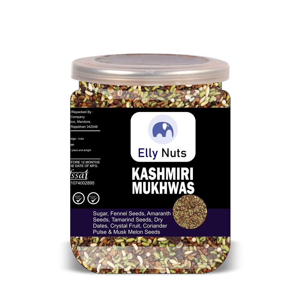 ELLY NUTS Kashmiri Mukhwas 300 Gram Airtight Container
