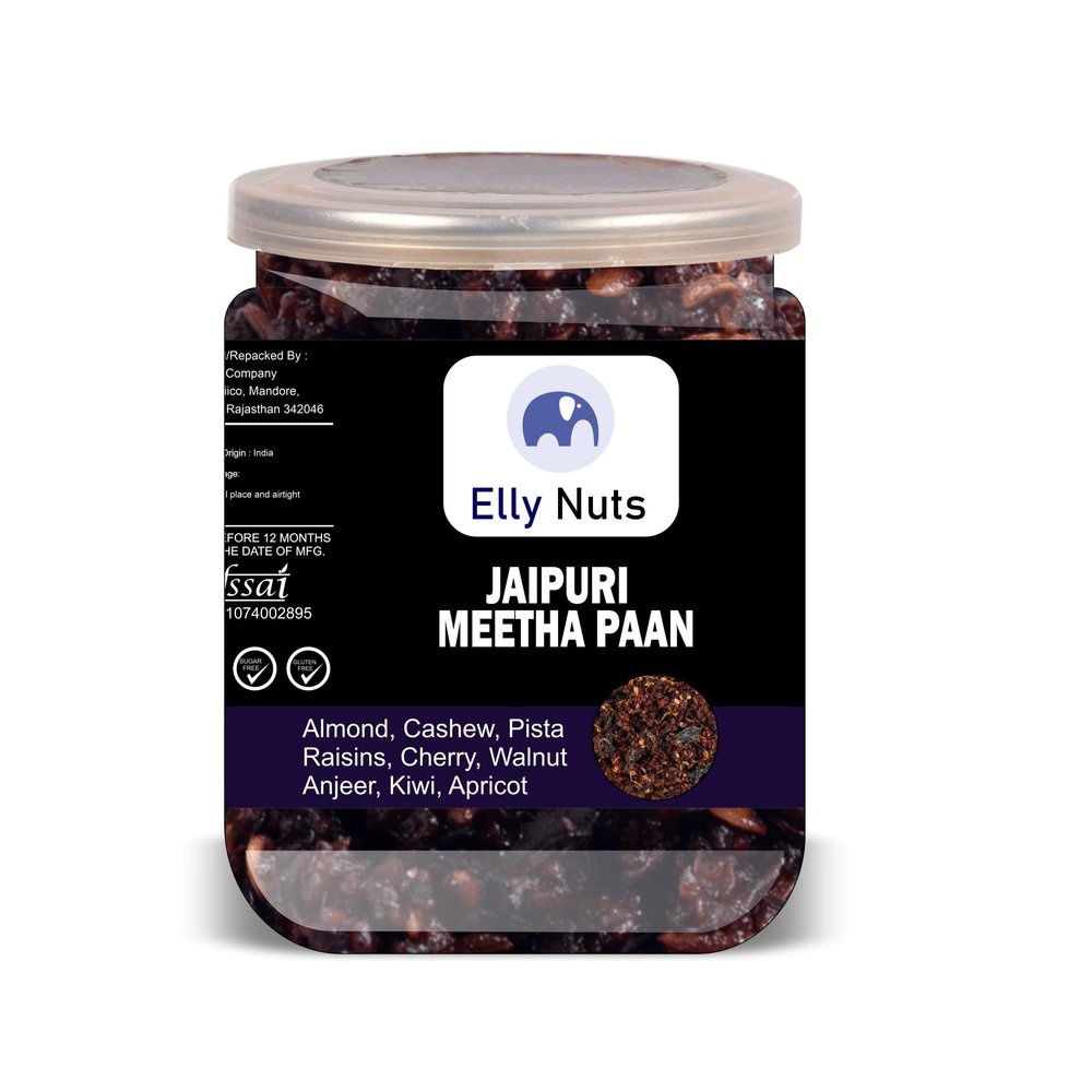 ELLY NUTS Jaipuri Meetha Paan 300 Gram Airtight Container