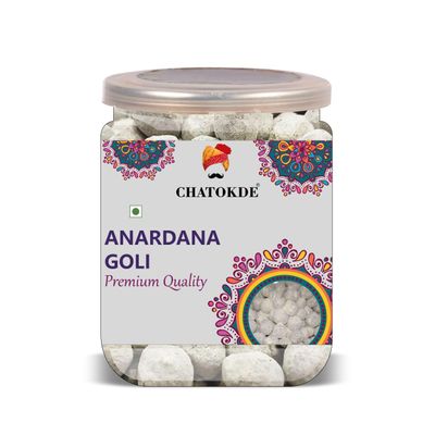 CHATOKDE Anardana Goli 300 Gram Airtight Container