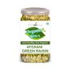ORGANIC BITES Afghani Green Raisin 300 Gram Airtight Container view 1