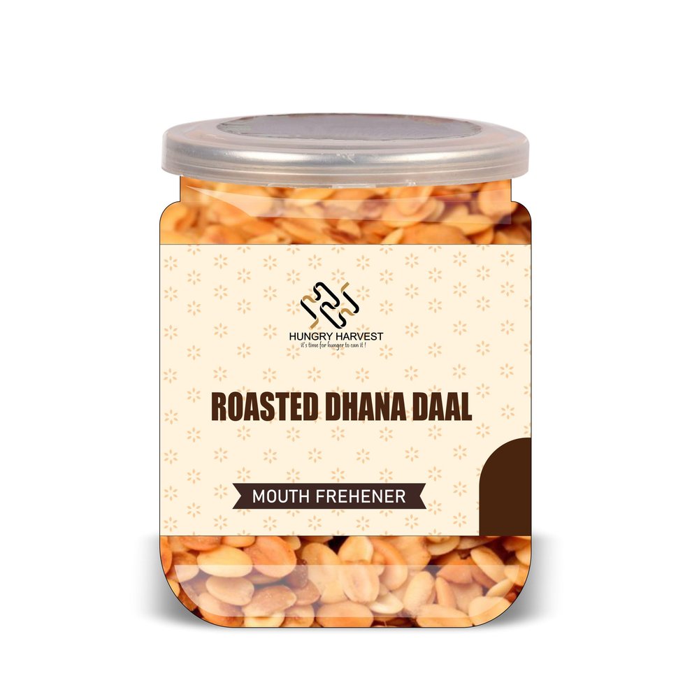 HUNGARY HARVEST Roasted Dhana Daal 300 Gram Airtight Container