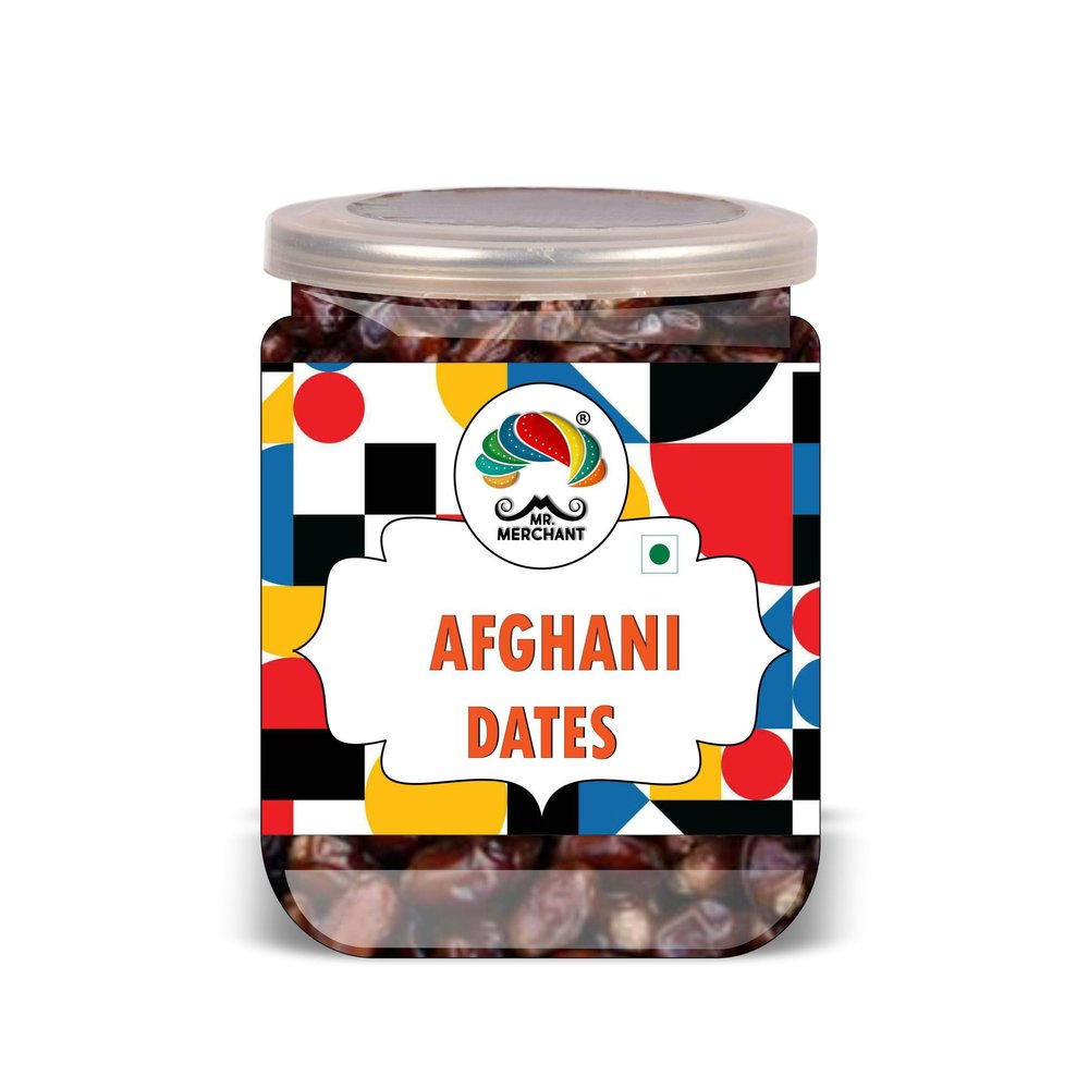 MR.MERCHANT Afghani Dates 300 Gram Airtight Container