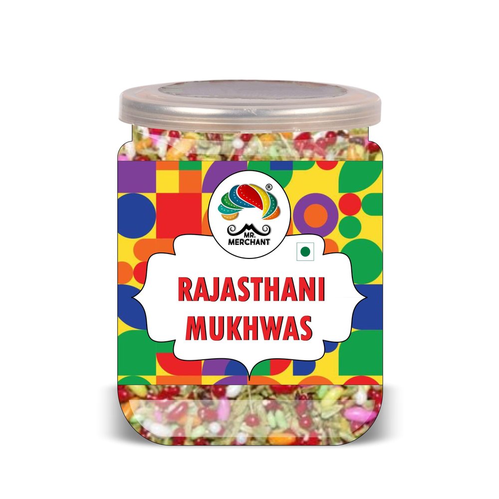 MR.MERCHANT Rajasthani Mukhwas 500 Gram Airtight Container