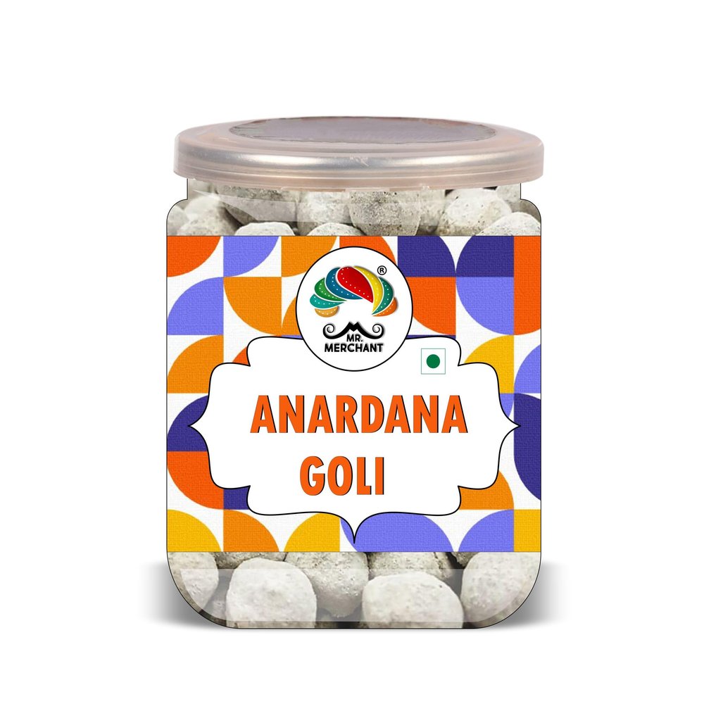 MR.MERCHANT Anardana Goli 300 Gram Airtight Container