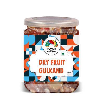 MR.MERCHANT Dry Fruit Gulkand 300 Gram Airtight Container