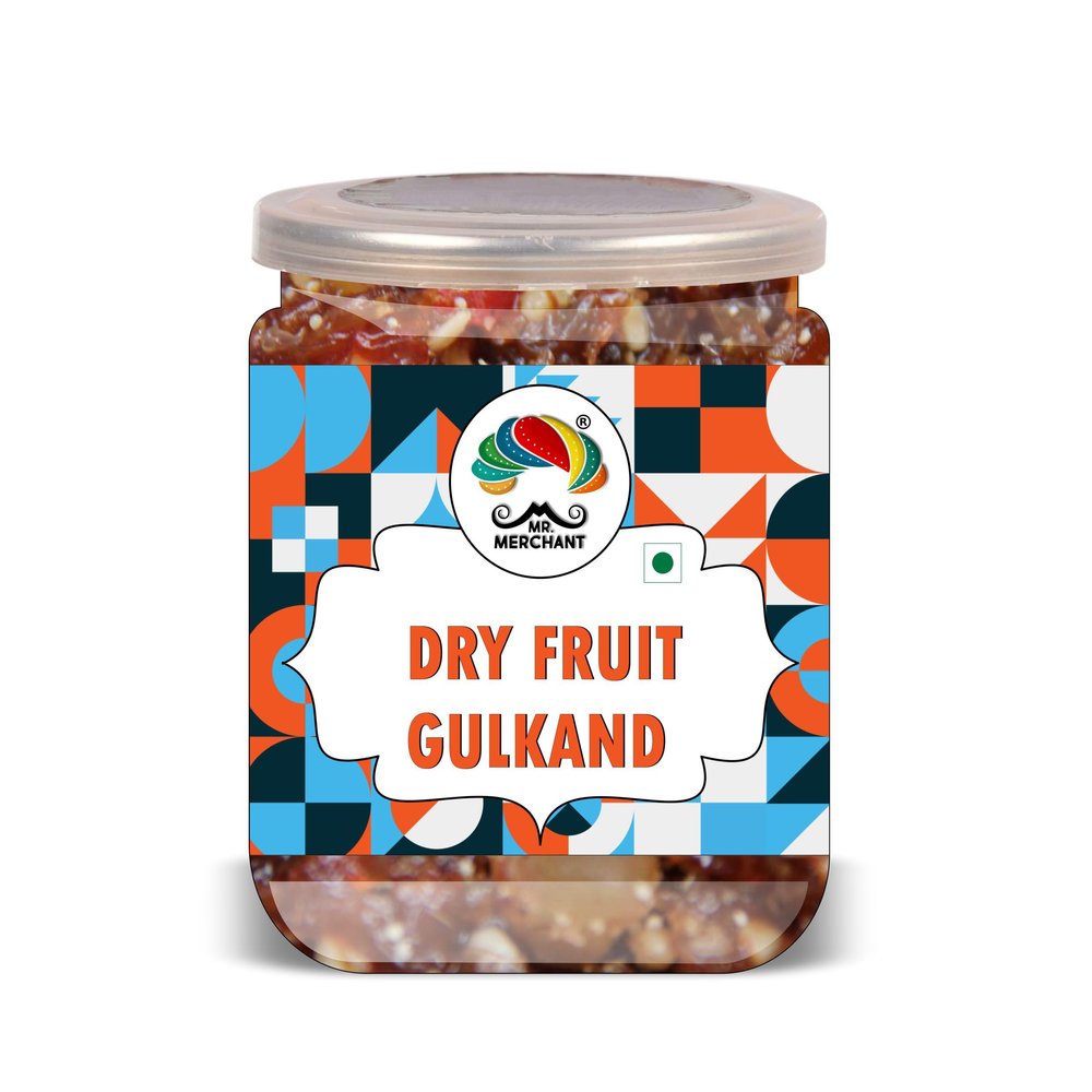 MR.MERCHANT Dry Fruit Gulkand 300 Gram Airtight Container