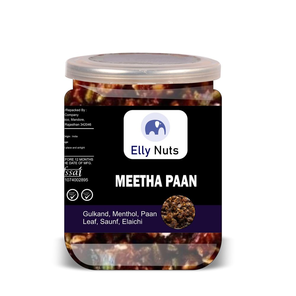 ELLY NUTS Meetha Paan 500 Gram Airtight Container