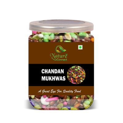 NATURE CONNECT Chandan Mukhwas 500 Gram Airtight Container