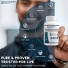 400 mg Pure Magnesium Glycinate 180 Tablets Non Buffered High Absorption Non-GMO Promotes Cardiovascular Health for Stress Relief, Sleep, Heart Health, Ease Muscles, Calm Headaches, Nerves view 2