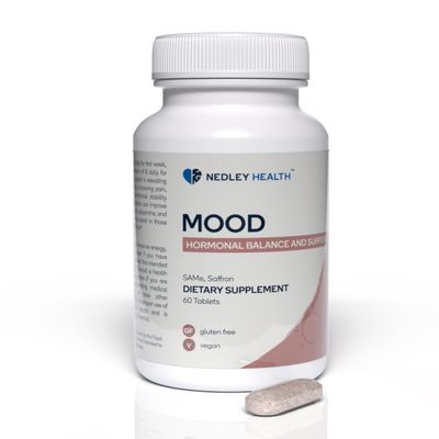 Nedley Health Mood - Emotional Balance & Serotonin Support Supplement - Same, Saffron Extract - 60 Tablets (Mood)