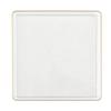 EcoQuality Combo Set 7.75" Dessert Plates and 10.75" inch Square Clear Plastic Plates with Gold Rim, Disposable China Like Party Plate, Heavy Duty Dinner Charger Plate, Salad, Wedding, Tableware (30) view 4