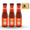 Hot Sauce Bundle. Includes Three 7.5 Oz of Taco-Bell Hot Sauce Bottle. For Taco Sauce, Salsa Hot Sauce, Burrito Wraps Sauce, and More! Mexican Hot Sauce with Good For My Home Box! view 1