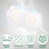30pcs Castor Oil Pack Wrap for Belly Button, Self-Adhesive Disposable Castor Belly Button Wrap Pads Spunlace Cloth Highly Absorbent Organic Cover Compress Patches No Wash (Oil Not Included) view 3
