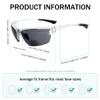 Eyekepper Bifocal Sunglasses for Women Men 1.5, Matte Transparent view 3