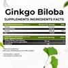 NineLife Basics Organics Ginkgo Biloba 120 mg | 60 Veg Capsules | Supports Better Concentration and Memory | for Both Men & Women view 2