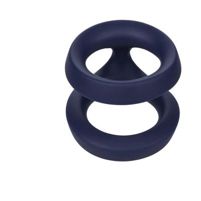 NineLife Basics Doubble Enhancer Silicone Cock and Ball Ring WZ54108, Like a Photo