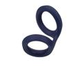 NineLife Basics Doubble Enhancer Silicone Cock and Ball Ring WZ54108, Like a Photo view 2