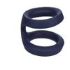 NineLife Basics Doubble Enhancer Silicone Cock and Ball Ring WZ54108, Like a Photo view 4