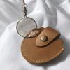 10X Magnifiers Antique Brass Chain Necklace with 40mm Diameter Glass Magnification Lens Pendant Portable Pocket Loupe Monocle for Library (Silver) view 2