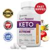 Fast Ripped Keto ACV Extreme Pills 1675MG Keto Support Blend Capsule Alternative to Keto ACV Gummies Formulated with Apple Cider Vinegar Extra Virgin Olive Oil Powder Green Tea Leaf 60 Capsules view 2