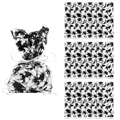 Fun Express 5 x 11 1/2 Dragon Cellophane Bags - 12 Pieces