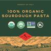 Bionaturae Spaghetti Pasta Noodles - Sourdough Pasta, Kosher Certified, High Protein, Non-GMO Verified, USDA Certified, Spaghetti Pasta Organic, Crafted in Italy - 12 Oz (Pack of 2) view 3