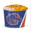 Colby Ridge 3 Way Football Popcorn Tin - White, Caramel, and Cheese Gourmet Craft Popped Gluten Free (3 Gallon - Boise State) view 1