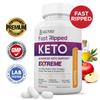 (10 Pack) Fast Ripped Keto ACV Extreme Pills 1675MG Keto Support Blend Capsule Alternative to Keto ACV Gummies Formulated with Apple Cider Vinegar Extra Virgin Olive Oil Powder Green Tea 600 Capsules view 2