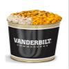 Colby Ridge 3 Way Football Popcorn Tin - White, Caramel, and Cheese Gourmet Craft Popped Gluten Free (3 Gallon - Vanderbilt) view 1
