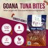 GOANA Tuna Jerky Bites, Ginger Honey, High Protein Fish Snack, Wild Caught Ahi Tuna, Keto Paleo Low Carb, Sugar Free, Gluten Free, Low Sodium, 2 oz (2 Pack) view 2