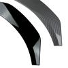 Kiyah Car Front Lower Bumper Lip Compatible for Mercedes Benz CLA Class C117 CLA200 260 CLA45 AMG 2016-2019 Spoiler Splitter Canard Lip Protector (Color : Carbon Black) view 3