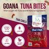 GOANA Tuna Jerky Bites, Thai Chili, High Protein Fish Snack, Wild Caught Ahi Tuna, Keto Paleo Low Carb, Sugar Free, Gluten Free, Low Sodium, 2 oz (2 Pack) view 2