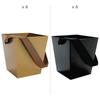 Fun Express Cardboard Buckets with Ribbon Handle Kit Gold & Black - 12 Pieces view 2