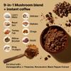 Rasstenix Mushroom Coffee Organic - 9 Mushroom Adaptogen Mix - Lion's Mane, Chaga, Turkey Tail, Reishi, Shiitake - Instant Mushrooms Coffee for Gut Health, Energy, Mental Clarity - 60 Servings view 2