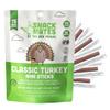 New Primal Snack Mates Classic Turkey Mini Sticks, All-Natural Turkey, High Protein and Low Sugar Kids Snack, Certified Paleo, Certified Gluten-Free, Lunchbox Friendly, 0.5oz each, 15 Pack view 1