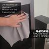 Premium Screen Cleaning Cloth by Microfiber Wholesale | Black | 10x10 | 10pk | Soft Microfiber Suede | Mid-Size Reusable | No Lint Scratch-Free Durable | TVs Laptops Monitors view 3