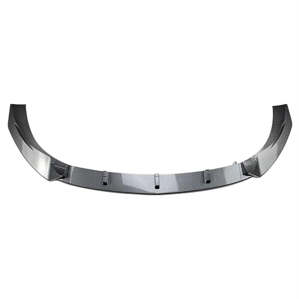 Kiyah Front Bumper Lip Spoiler Splitter Diffuser Canard Lip, Compatible for Mercedes CLA Class C118 CLA45 AMG 2019-2023 Car Accessories(Carbon look)