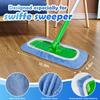 AmaVins 5 Pack Reusable Microfiber Mop Pads Compatible with Swiffer Sweeper Mop, Wet and Dry Flat mop Cover, Washable Swiffer Pads for Surface/Hardwood Floor Cleaning (Mop is Not Included) view 3