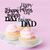12 Pcs Happy Father's Day Cake ToppersFather's Day Love You Dad,Happy Birthday Dad Cake Decorations,Thanks Dad Best Dad Ever Cake Picks for Father's Day Birthday Party Cake Supplies view 4