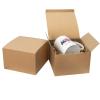 6x6x4 Gift Boxes 25 Pcs Kraft Paper Gift Boxes with Lids for Presents, Small Brown Boxes for Gifts, Christmas, Crafting view 1