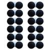 Erewa 12 Pack Contact lens case Contact Lens Holder Box Soak Storage Kit(Black)
