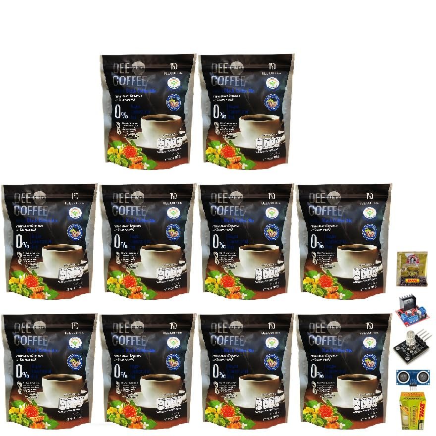NineLife Basics 20 Sachets/Pack (100g) Roasted Spain Arabica Coffee Intense Dee Black Coffee 22 In 1 Instant Coffee Powder Set 10 By Beautygoodshop [Get Free For You Beauty Gifts]
