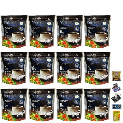 Generic Roasted Spain Arabica Coffee Intense Dee Black Coffee 22 In 1 Instant Coffee Powder 20 Sachets/Pack (100g) Set 12 By Beautygoodshop [Get Free For You Beauty Gifts], Large