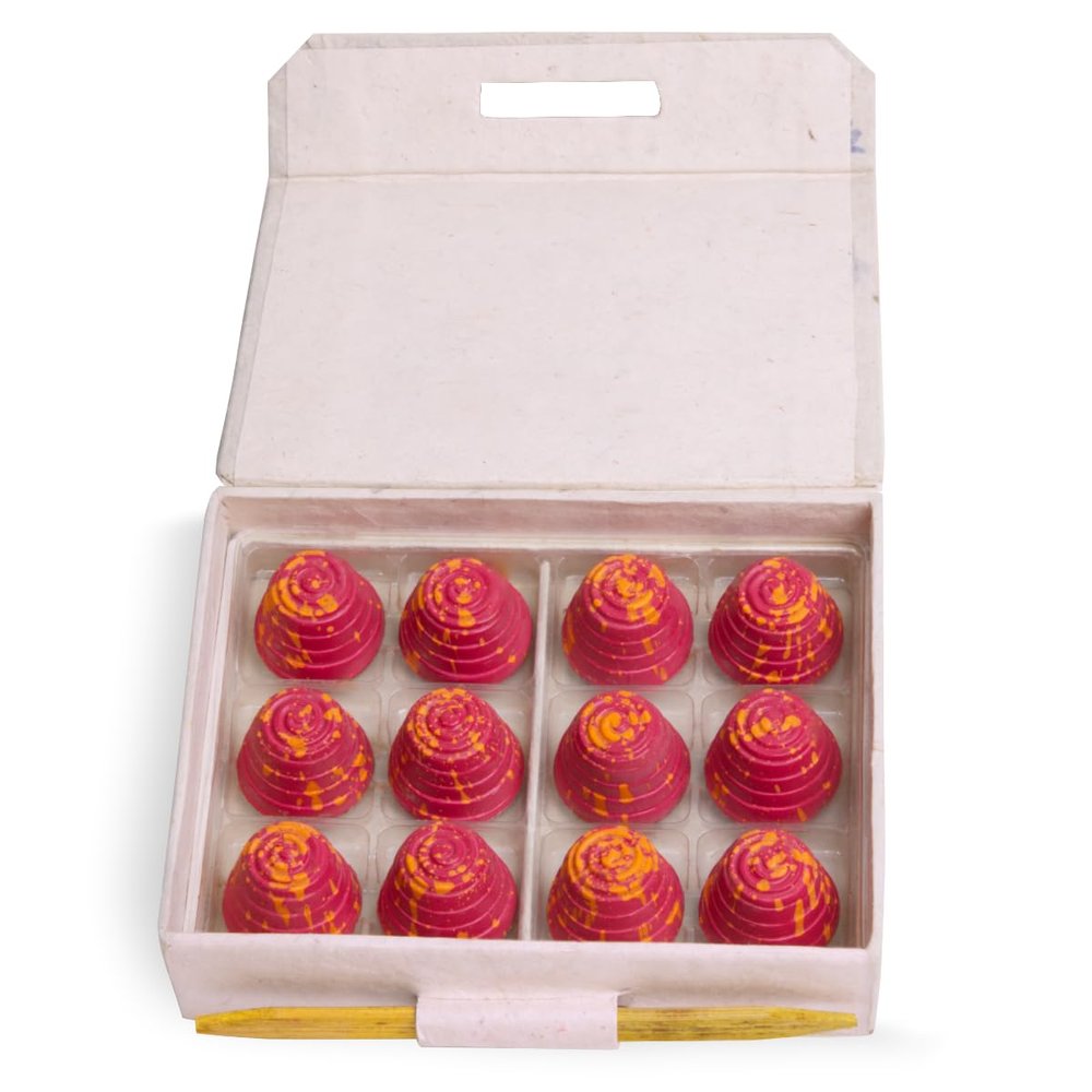 Aperol Spritz Infused Caramel Bon Bons - 12 Piece Gift Box
