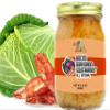 Green Jay Gourmet Relish - Bacon Sauerkraut Relish - Sweet & Tangy Sauerkrat - Bacon Relish & Spread - USA Made - For Burgers, Hot Dogs, Sandwiches & More - Gluten-Free, No MSG & Small-Batch - 16 Ounces view 1