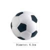 Jaccos 4 Pieces Soccer Theme Cake Decorations Soccer Birthday Party Cake Toppers, 2Pcs Plastic Soccer Ball and 2Pcs Plastic Championship Trophy, Football Party Cake Decor view 4