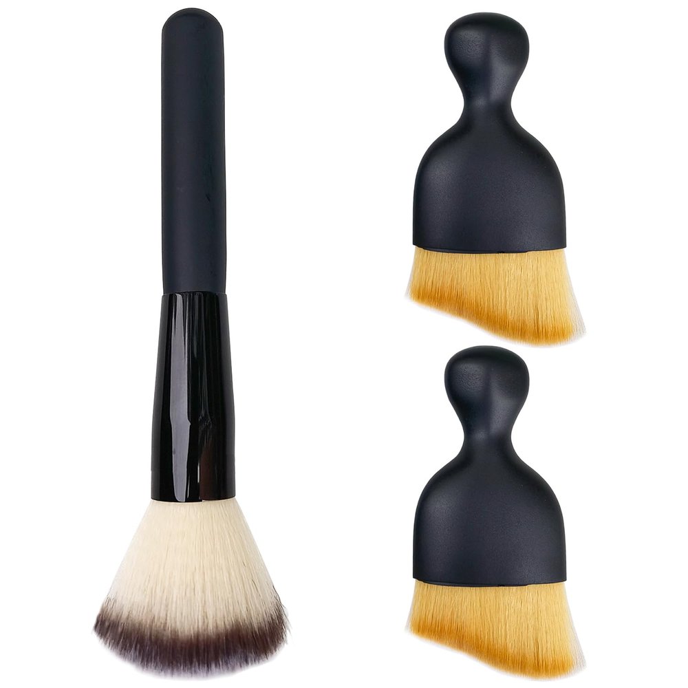 3 Pack Microfiber Duster, Small Dust Brushes, Feather Duster, Soft Fibers, Efficient Dust Removal, Cleaning Tool Perfect for Computers, Keyboards, Car Interior, Photo Frames, Digital Devices